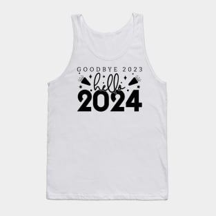 Goodbye 2023 Hello 2024 Tank Top